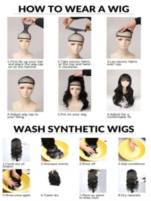 Peluca Rosa Corta Para Juegos De Rol - Rosa - Ver 7