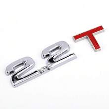 1入金屬1.3t-3.0t汽車貼紙貼花頭部車側翼子板後行李箱徽章貼紙貼紙,適用於任何車輛、卡車、汽車、摩托車、房車、滑板車或suv