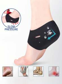 2入組跟袖,保濕,物理療法,預防腳裂縫,護踝襪子