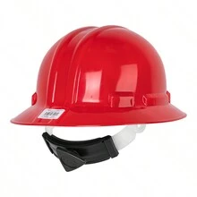Cascos de seguridad, ala ancha - Rojo - Ver 3