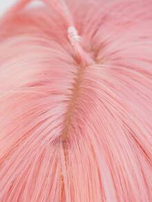 Peluca Rosa Corta Para Juegos De Rol - Rosa - Ver 5