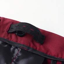 男孩勃艮第四件套西裝套裝，包括西裝外套、褲子、正裝襯衫和領結 - 酒紅色 - 查看 7