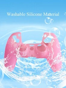 1 Set PlayStation 5 Controller Silicone Case + 2 Pcs Silicone Joystick Cap, Anti-Slip, Anti-Sweat, Anti-Fall, Anti-Dust, Anti-Scratch To Enhance Gameplay Experience