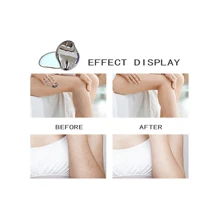 手持水晶玻璃脫毛器適合女士,無痛脫毛工具 - 銀色 - 查看 7