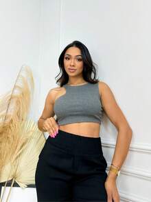 Women Tops - Xám - Xem 2