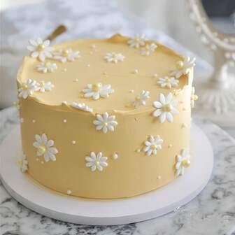 1st 13 hål 3D Daisy silikonformar Gör-det-själv-fondanthantverk för tårta Godis Choklad Sugarcraft Dessert Bakverksverktyg Mångsidig tårtdekorering Ice Crafting Tillbehör.