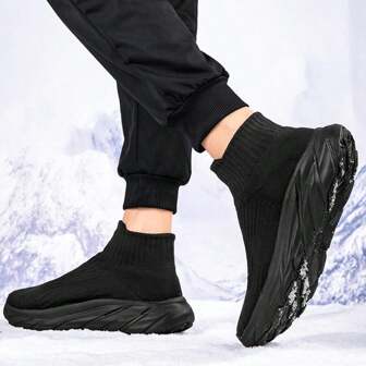 Men's Casual Sports Shoes, Thermal Lined Warm Inner, Classic And Comfortable