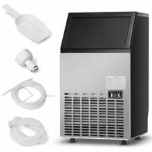 Lifezeal Built-In Stainless Steel Commercial 110Lbs/24H Ice Maker Portable Ice Machine - Black - View 3