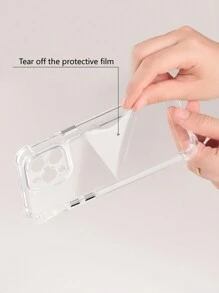 Apple Clear Phone Case Compatible With IPhone 15/15Pro/15Plus/15Promax - Clear - View 6