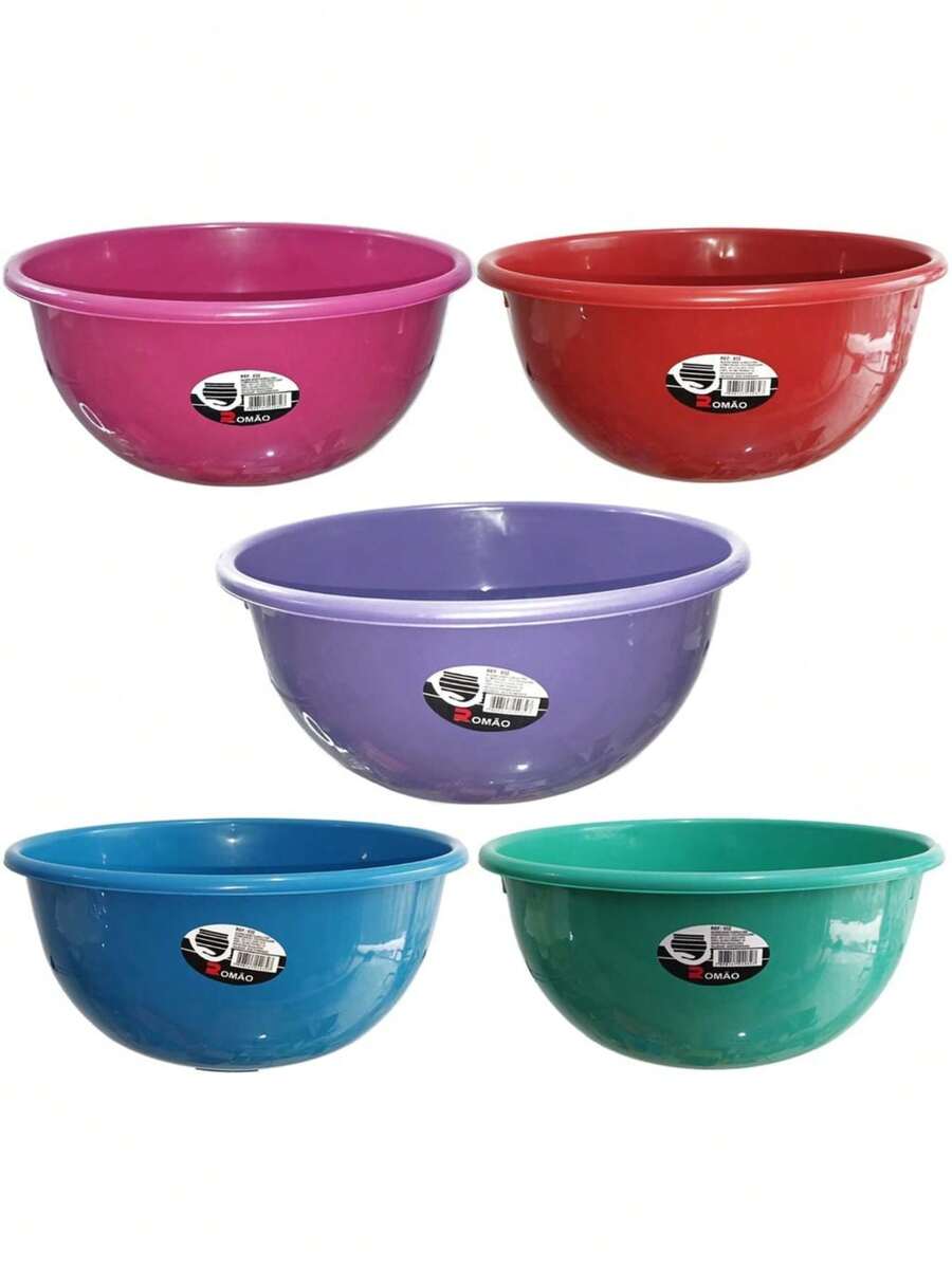 Saladeira Grande 8 Litros S/ Tampa - Multicolorido - Visão 1