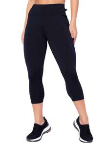 Women Sports Pants - 黑色 - 查看 1