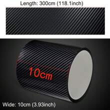 Car Door Edge Guards Door Sill Protector 5D Carbon Fiber Car Wrap Film Vinyl Automotive Wrap Film Car Door Sill Protection Film Anti-Collision Fits For Most Car