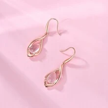 PHNIBIRD Hook 925 Silver Earrings 18K Golden Earrings for Party Birthday - Type B - View 5