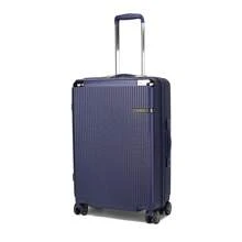 MKF Collection Tulum Large Capacity Suitcase 22.5 Inch, Luggage Hardside Hard Case Shell Suitcase Spinner Wheel For Travel - 藏蓝色 - 查看 1