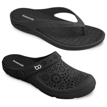 Women Platforms & Wedge Sandals - 黑色 - 查看 1