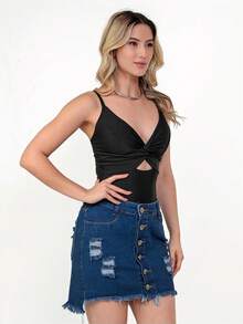 Women Tops - màu đen - Xem 5