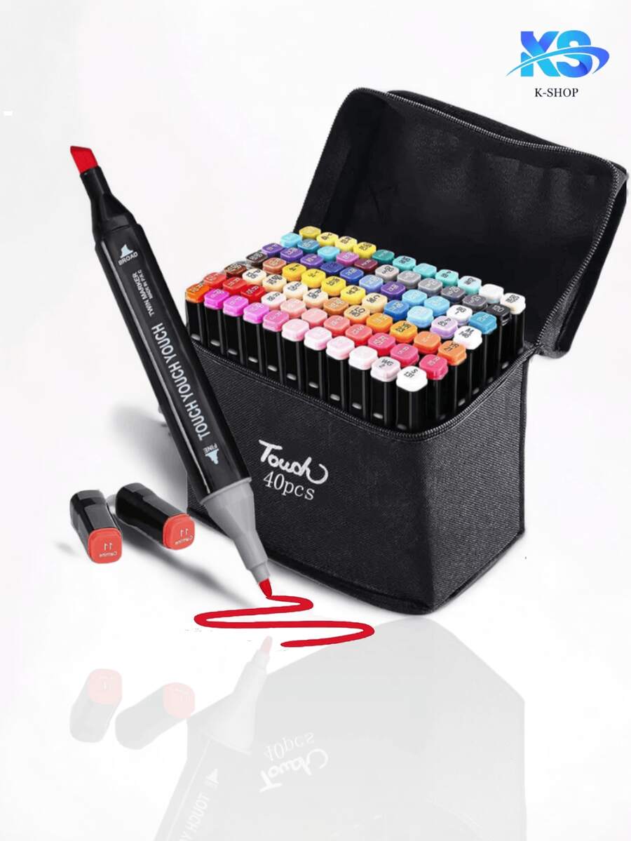 Premium Architecture Marker Set / 40 Markers - Multicolor - View 1