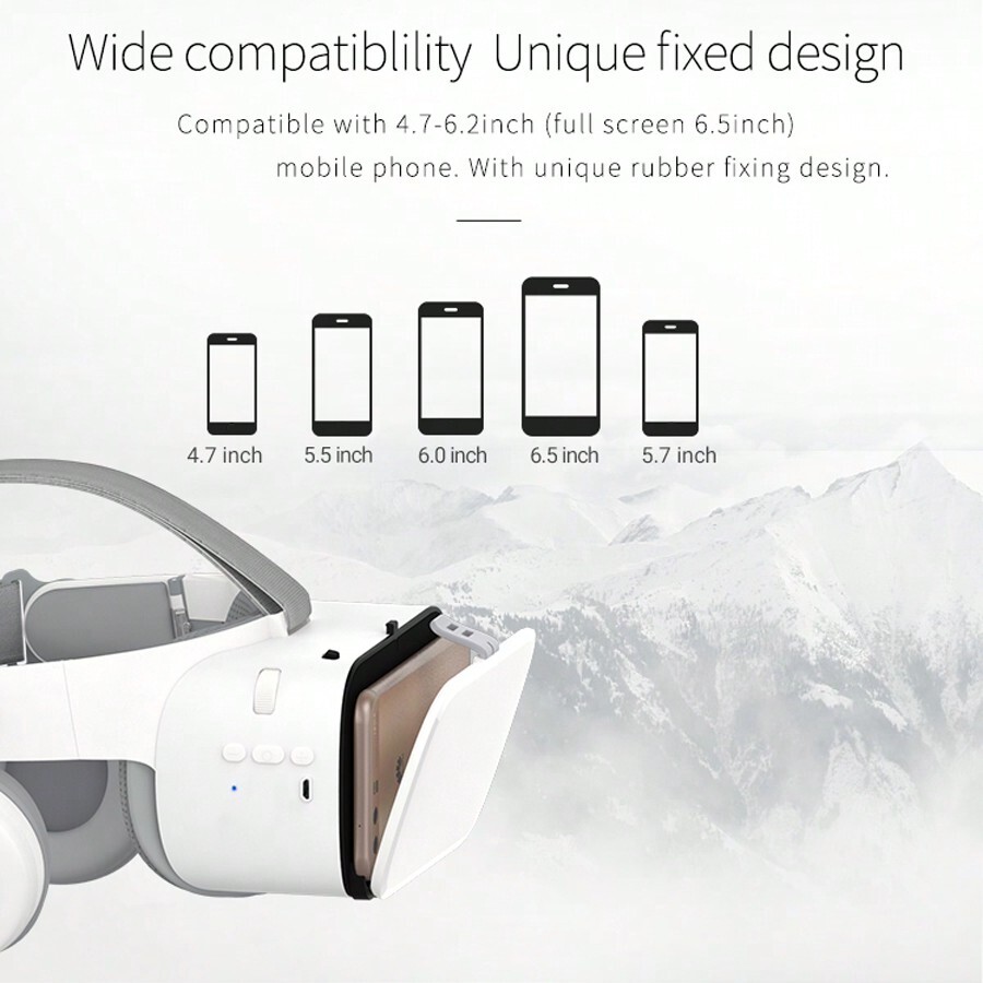 AyeBeau Mobiles Vrheadset, Tragbare 3dvirtualrealitybrille Für