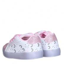 Tênis De Luz de led Luminoso Infantil menina Feminino Chuva Amor com Pulseira