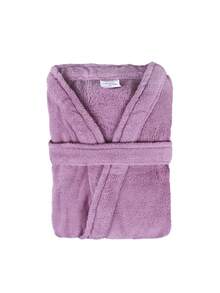 Bathrobe - Mauve Purple - View 2