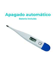 Termómetro Digital Rápido 8-Seg: LCD - Azul y blanco - Ver 4