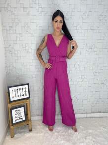 Women Jumpsuits - Màu Hoa hồng đỏ - Xem 1