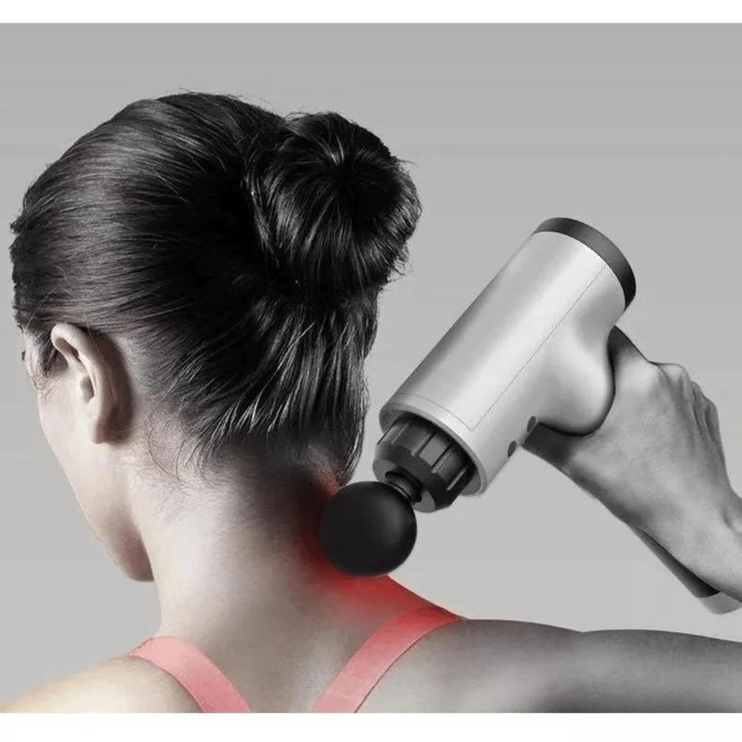 TOP CENTER ONLINE Massageador Muscular Elétrico 6 Ajustes De Intensidade - Preto - Visão 1