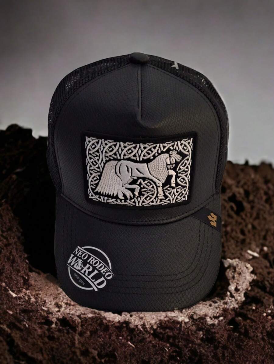 Gorra de béisbol para uso diario de hombre, regalo de verano para amigo en la calle - Negro - Ver 1