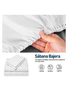 Bluelander King Sheet Set, 4 Piece - 白色 - 查看 4
