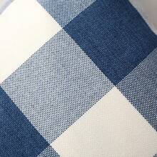 1pc Classic Checkered Pattern Linen Pillowcase For Autumn And Winter Living Room Sofa Decoration Cushion Cover