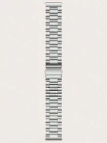 1 件不锈钢 3 珠智能手表表带，兼容三星 Galaxy Watch 7/6/5/4 - 銀色 - 查看 8