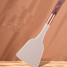 件烹飪矽膠廚具套裝，耐熱不沾鍋具、開槽湯匙、長柄湯匙、撇渣器、刷子和抹刀，可選顏色，可用洗碗機清洗