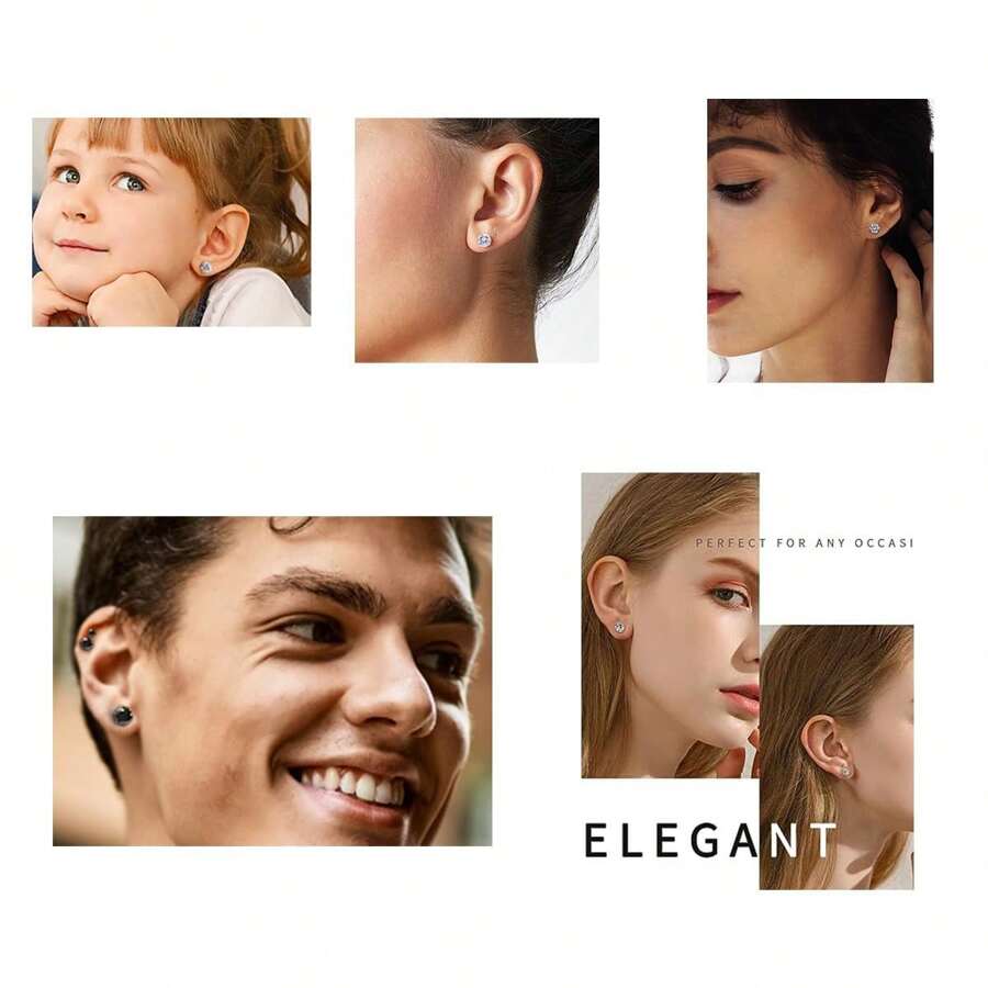 Nose Piercing Kit 2 Pack Self Nose Piercing Kit With 10pcs Nose Rings