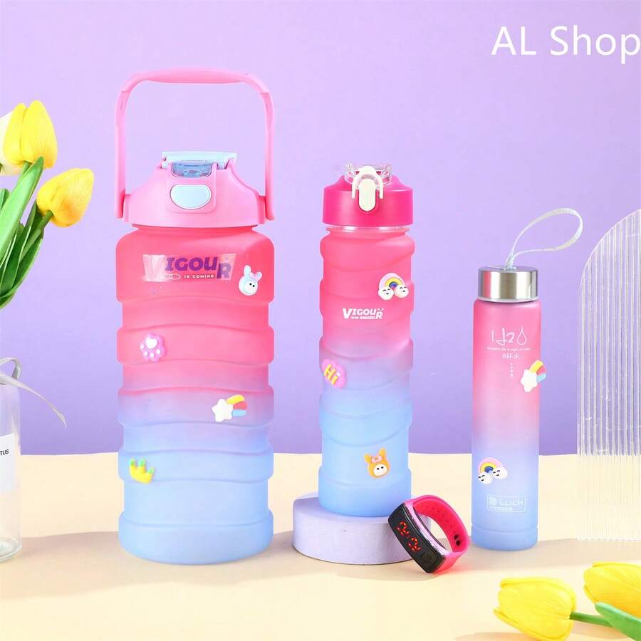 Water Bottles for Outdoor - 藕粉色 - 查看 1