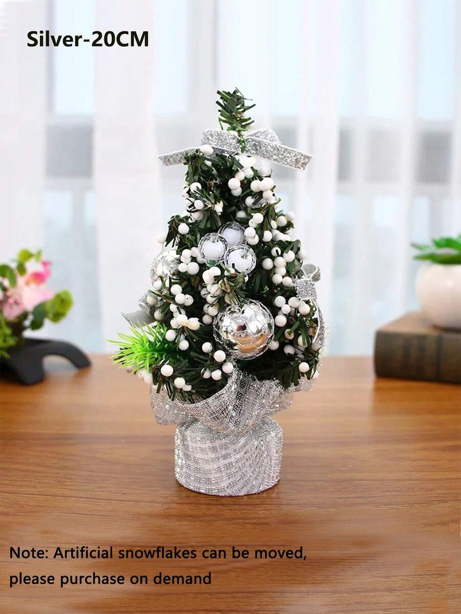 1 件聖誕桌面裝飾品,聖誕樹雕像,節日裝飾,家庭聚會,溫馨節日氣氛,聖誕禮物