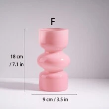 One Piece Glass Vases For Flowers For Home Decor, Holiday Gifts,Home Decor,Flower Vase,Centerpiece,Table Decor Birthday Graduation Room Decor