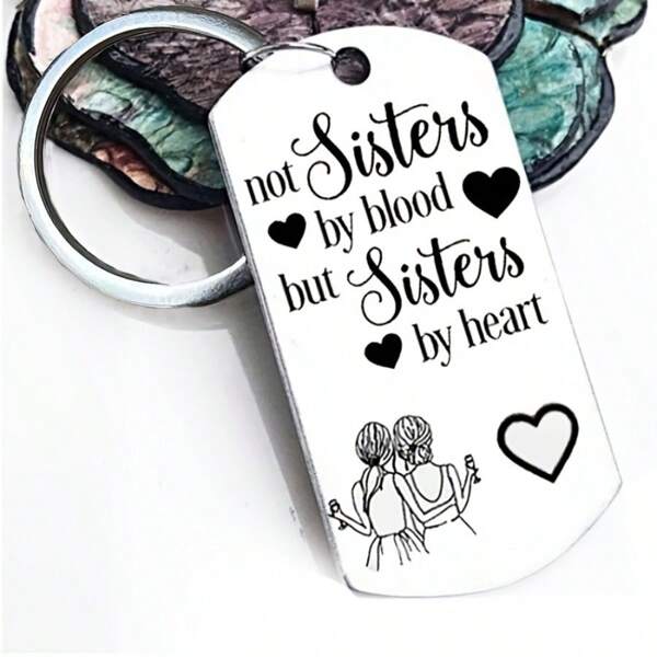 Street 1pc Women's Fashionable Stainless Bag Pendant, Stylish Pattern Bag Pendant Gift For Best Sister Friends, Travel Accessories Car Accessories Bag Charm School