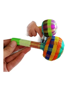 2 Sonajas Para Bebé Infantil Juguete Con Sonido Estimulante Niños