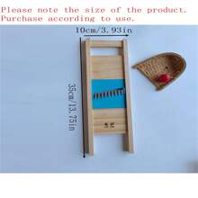 1入組多功能不銹鋼薯片切割機，蔬菜水果工具，廚房用品，切割機，食品，沙拉，裝飾，儲存，聚會，生日。 - 藍色 - 查看 11