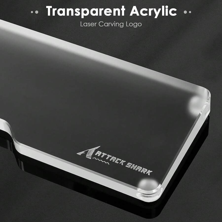 Acrylic Keyboard Wrist Rest Compact 60 Keyboard Mechanical