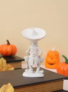 1pc New Arrival Musical Skull Decoration For Home Decor - Ginger - View 4