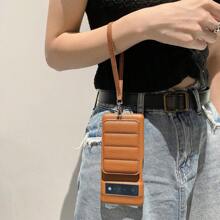 1個荔枝紋理四拉鍊防摔pu皮繩錢包式普通多功能手機殼,與google Pixel 6 7 8 Pro 6a 7a 4xl,三星galaxy A52 A53 A54 S21 Fe S22 S23 Ultra Note 20 Plus,edge 30,xperia 10 Iv,apple Iphone 11 12 13 14 Pro Max兼容 - 棕色 - 查看 10