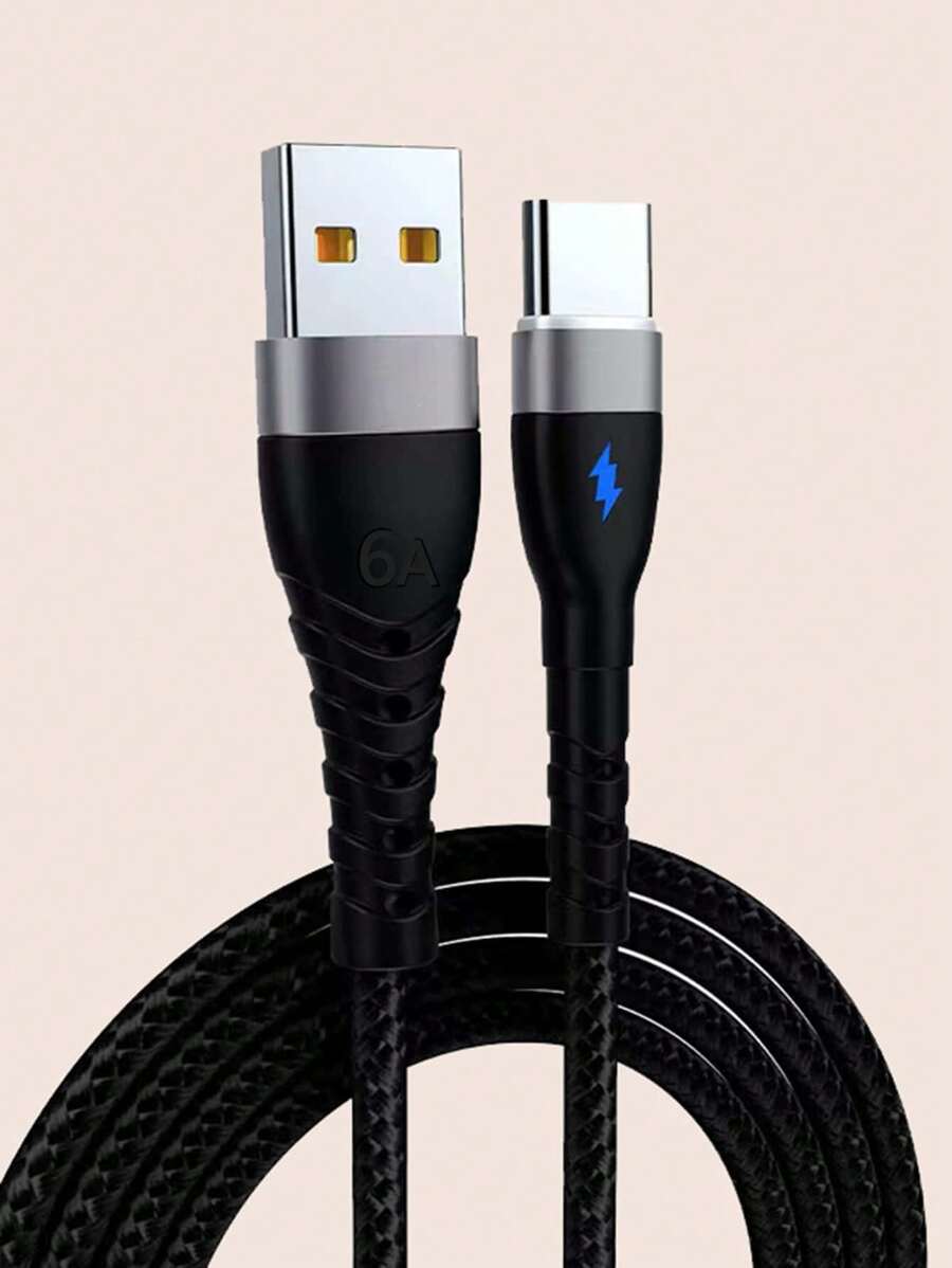 1入組編織快充數據綫 - 黑色 - 查看 1