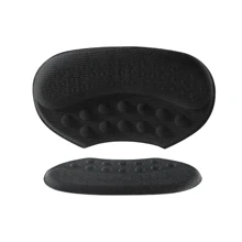 1 對黑色腳跟墊,可裁剪尺寸,適合女士腳跟,防止腳跟打滑,緊密貼合,縮小鞋子尺寸,腳跟貼,運動鞋、運動鞋和帆布鞋保護墊