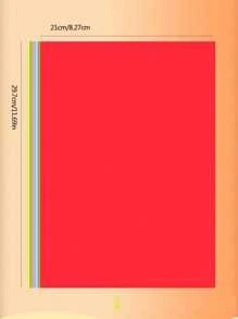 60 Tờ A4 Bìa Cứng Dày Và Cứng Với 30 Màu Sắc Khác Nhau Dành Cho Album Ảnh, Giấy Thủ Công, Làm Thiệp Và Các Dự Án Tự Làm - Nhiều màu - Xem 5