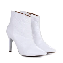 Women Fashion Boots - 白色 - 查看 3
