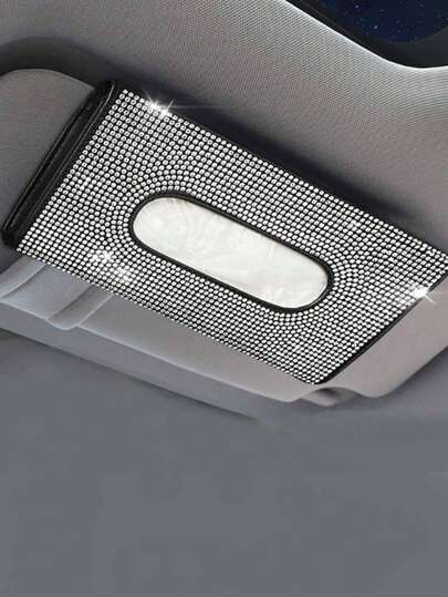 Boîte à mouchoirs avec strass