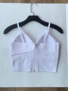 Women Tank Tops & Camis - 白色 - 查看 2