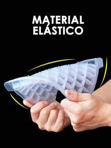 1 Pieza de Molde para hielos en forma de cubo Multi Cuadro, Molde de Cocina para cubitos de hielo, Molde para hacer hielo, Bandejas para hacer cubitos de hielo para congelador - transparente - Ver 4