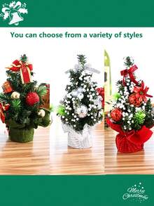 1 件聖誕桌面裝飾品,聖誕樹雕像,節日裝飾,家庭聚會,溫馨節日氣氛,聖誕禮物